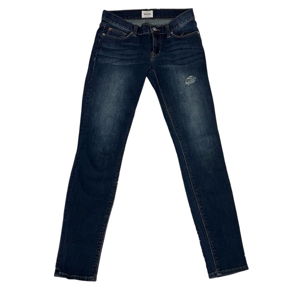 HUDSON Krista Low-Rise Super Skinny Blue Jean Denim Dark Wash Size 26 - Picture 1 of 9